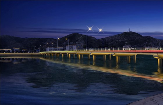 喀喇沁旗夜景